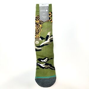 Stance Olive Tiger Pattern Men's Socks